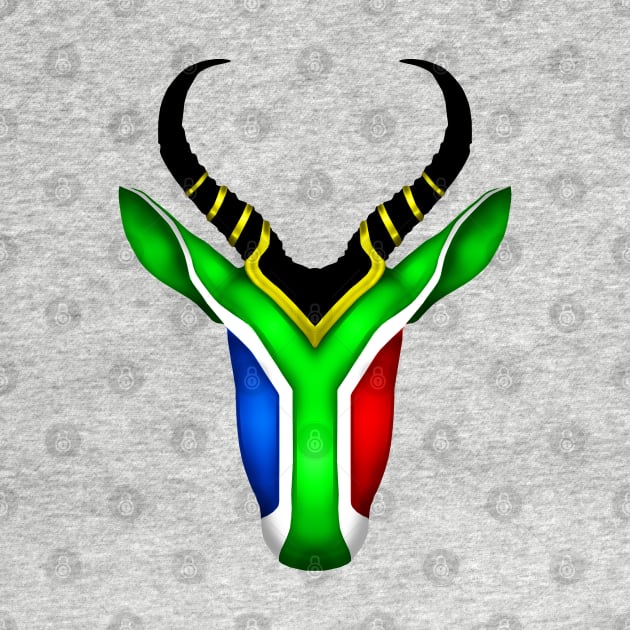 South African Flag Sprinbok by GAz